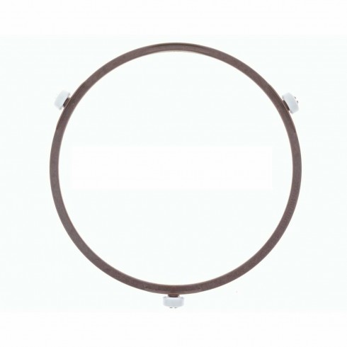 Aro universal arrastre plato microondas color marron 25,5cm exterior