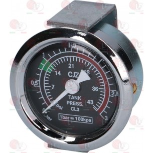 MANÓMETRO CALDERA ø 43 mm...