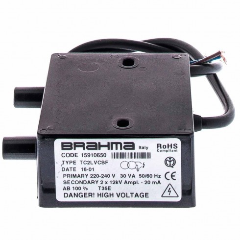 Transformador para quemador de gasóleo