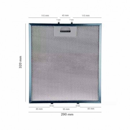 Filtro Campana Extractora TEKA DS70 DE70