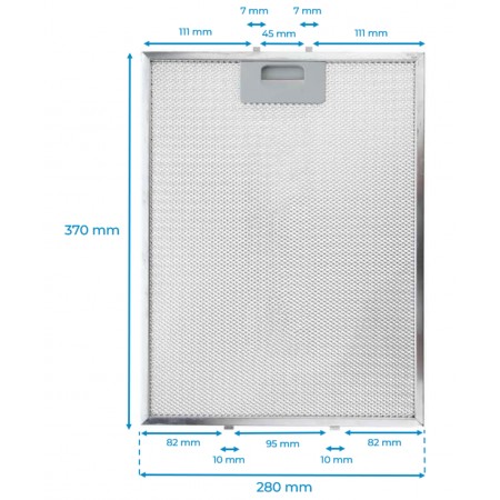 Filtro Campana Extractora TEKA dbe 90