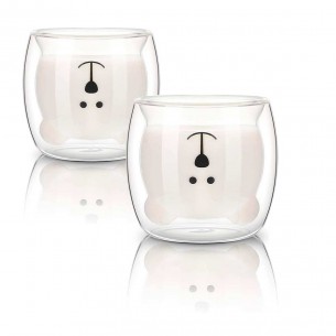 Set 2 Vasos doble Cristal...