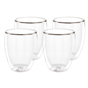 Set 4 Vasos doble Cristal...