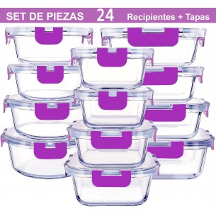 Recipientes de Cristal Para...