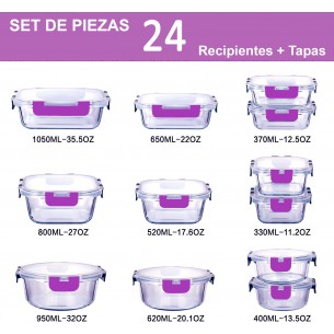 Recipientes de Cristal Para... 2