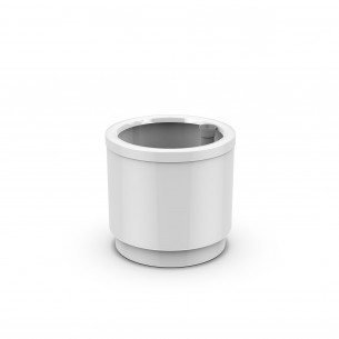 Maceta de plástico con...