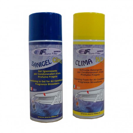 AIRPUR CH Quimica Super Pack AIRNET AIRDUCT Limpia y Elimina olores Aire Acondicionado